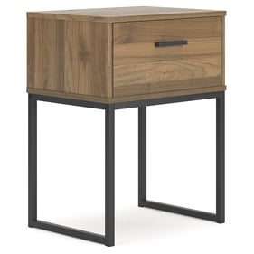 Ashley Furniture Deanlow Honey One Drawer Night Stand