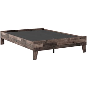 Ashley Furniture Neilsville Black Gray Full Platform Bed