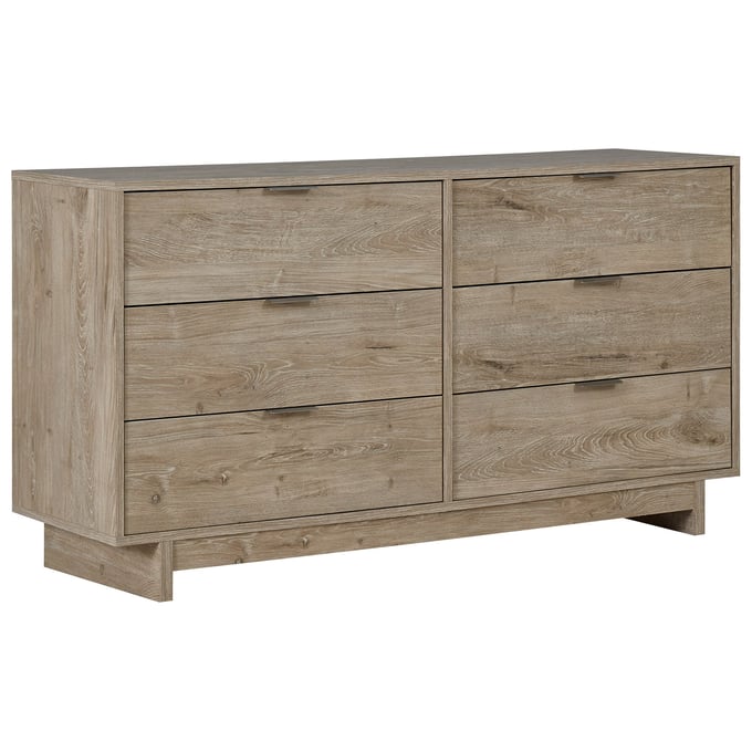 Ashley Furniture Oliah Natural Six Drawer Dresser EB2270-231