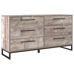 Ashley Furniture Neilsville Whitewash Six Drawer Dresser