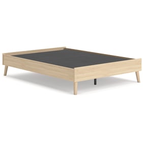 Ashley Furniture Cabinella Tan Full Platform Bed