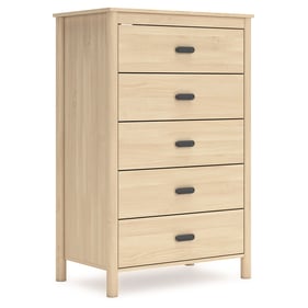 Ashley Furniture Cabinella Tan Five Drawer Chest