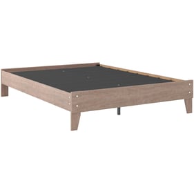 Ashley Furniture Flannia Gray Queen Platform Bed