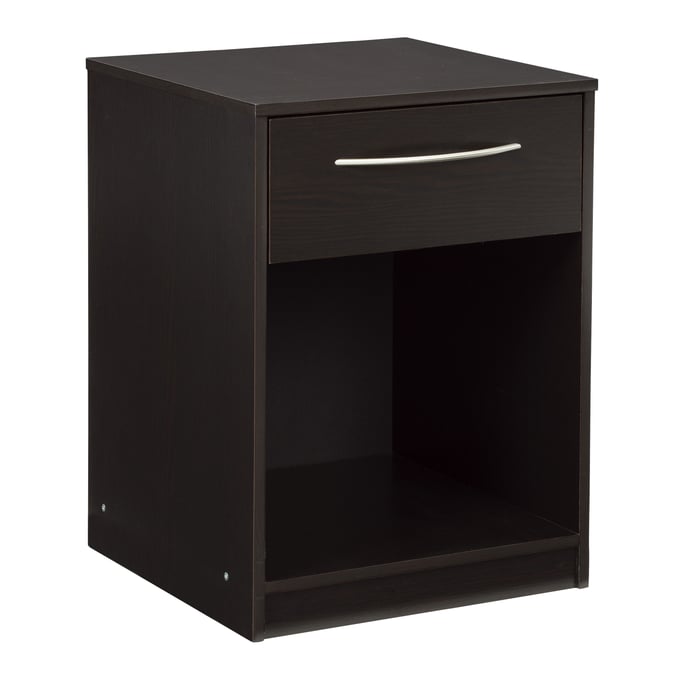 Ashley Furniture Finch Black One Drawer Night Stand EB3392-191