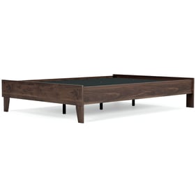 Ashley Furniture Calverson Mocha Full Platform Bed