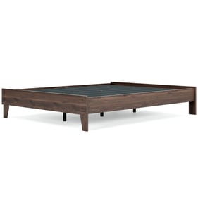 Ashley Furniture Calverson Mocha Queen Platform Bed