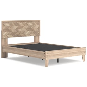 Ashley Furniture Battelle Tan Full Panel Platform Bed