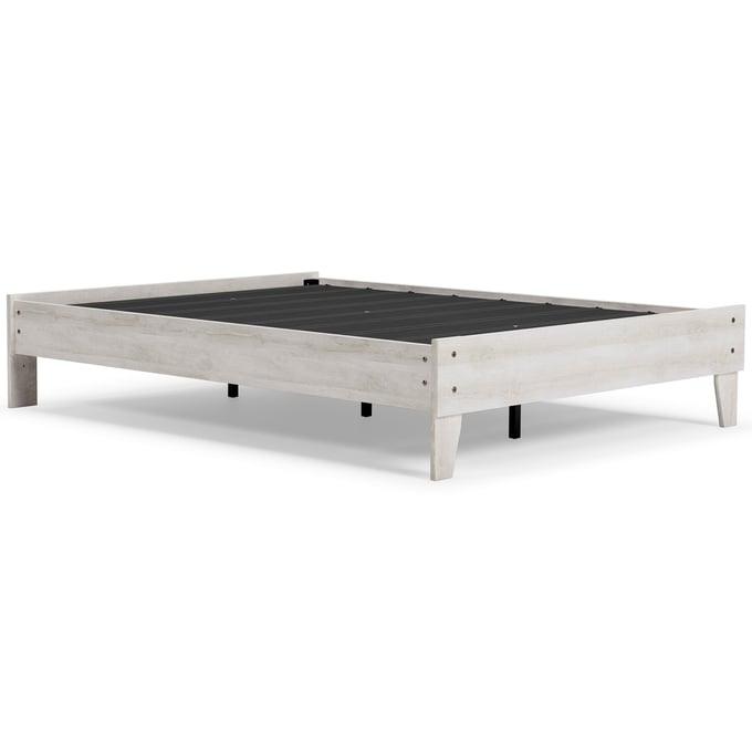 Ashley Furniture Shawburn White Full Platform Bed EB4121-112