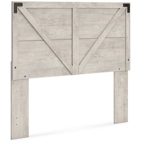 Ashley Furniture Shawburn Light Gray Queen Crossbuck Panel Headboard