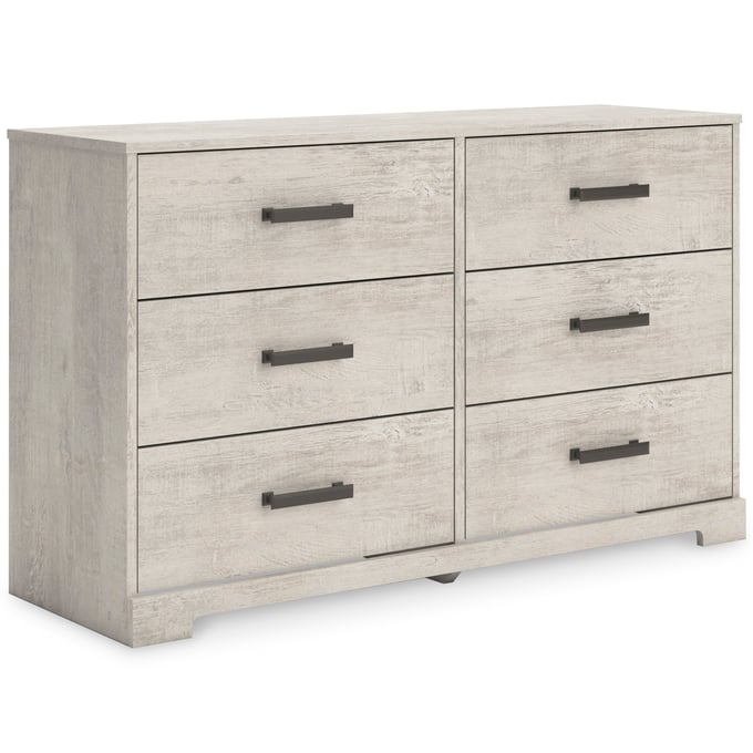 Ashley Furniture Shawburn Light Gray Six Drawer Dresser EB4123-231