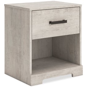 Ashley Furniture Shawburn Light Gray One Drawer Night Stand