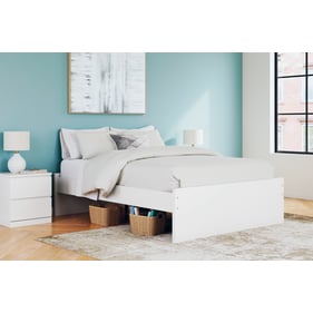 Ashley Furniture Onita White 2pc Bedroom Set With Queen Platform Bed