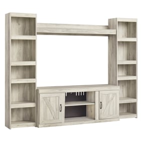 Ashley Furniture Bellaby Whitewash Entertainment Center Wall