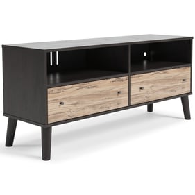 Ashley Furniture Piperton Brown Black Medium TV Stand