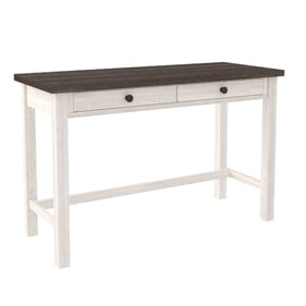 Ashley Furniture Dorrinson Gray Antique White Drawer Home Office Desk