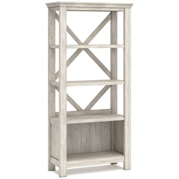 Ashley Furniture Carynhurst Whitewash Large Bookcase H755-17