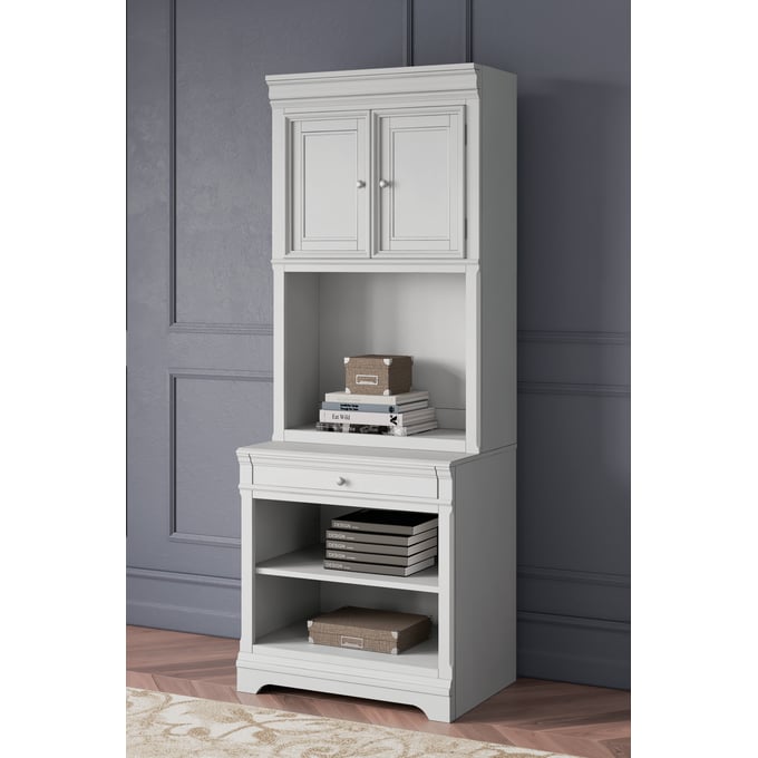 Ashley Furniture Kanwyn Whitewash Door Cabinet Bookcase H777H7