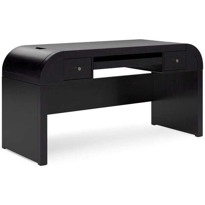 Ashley Furniture Rowanbeck Black Home Office Desk H821-44