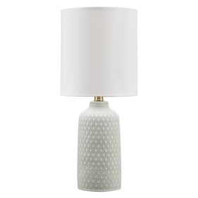 Ashley Furniture Donnford Gray Ceramic Table Lamp