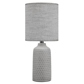 Ashley Furniture Donnford Charcoal Ceramic Table Lamp