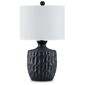 Ashley Furniture Ellisley Black Ceramic Table Lamp