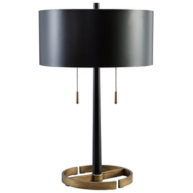 Ashley Furniture Amadell Black Table Lamp