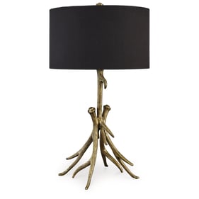 Ashley Furniture Josney Antique Gold Metal Table Lamp