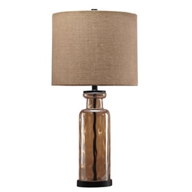 Ashley Furniture Laurentia Champagne Glass Table Lamp