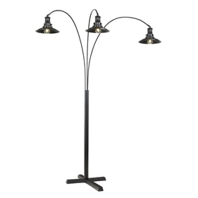 Ashley Furniture Sheriel Black Arc Metal Lamp