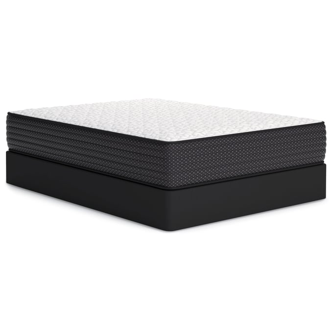 Ashley Furniture Limited Edition Firm White King Mattress With Foundation M41041-M98X42