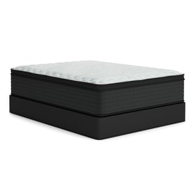 Ashley Furniture Palisades ET Gray Blue King Mattress With Foundation