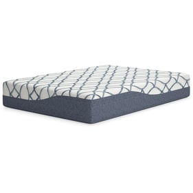 Ashley Furniture 12 Inch Chime Elite 2.0 White Blue Full Mattress