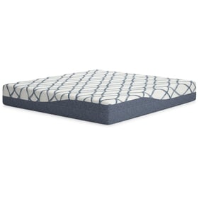 Ashley Furniture 12 Inch Chime Elite 2.0 White Blue King Mattress