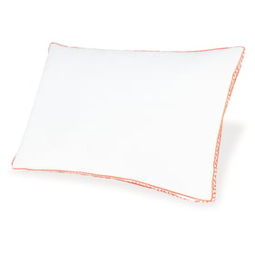 3 Ashley Furniture Zephyr 2.0 White Orange Pillows