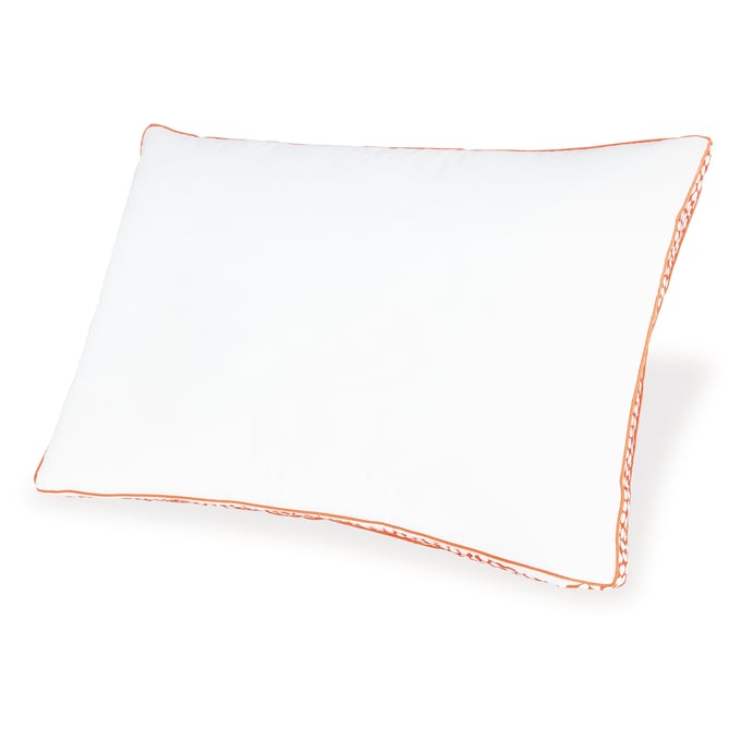 3 Ashley Furniture Zephyr 2.0 White Orange Pillows M52112P