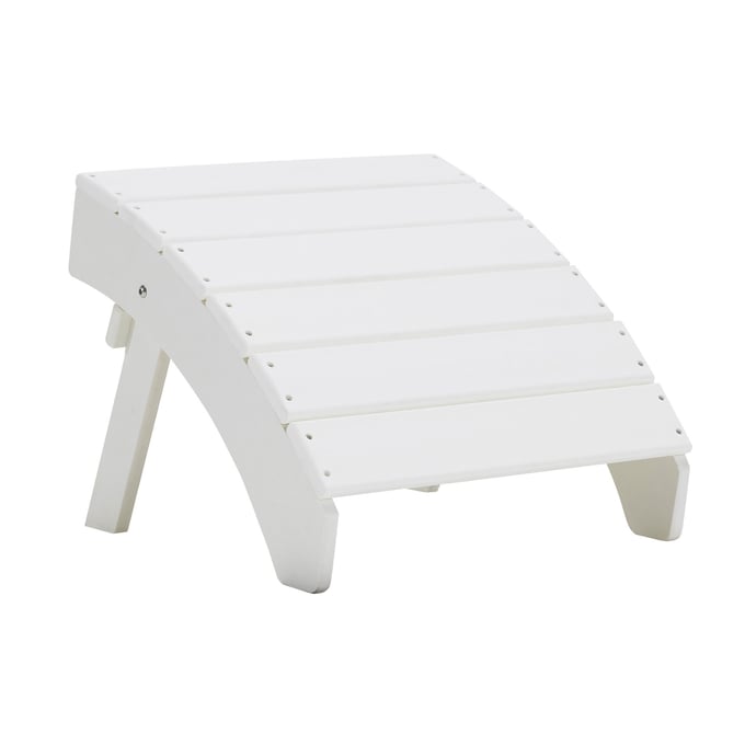 Ashley Furniture Sundown Treasure White Ottoman P011-813