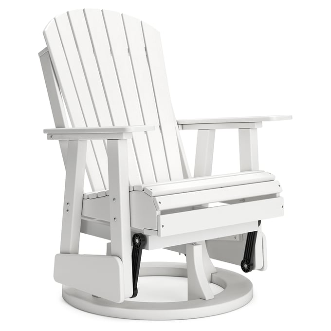 Ashley Furniture Hyland Wave White Swivel Glider Chair P111-820