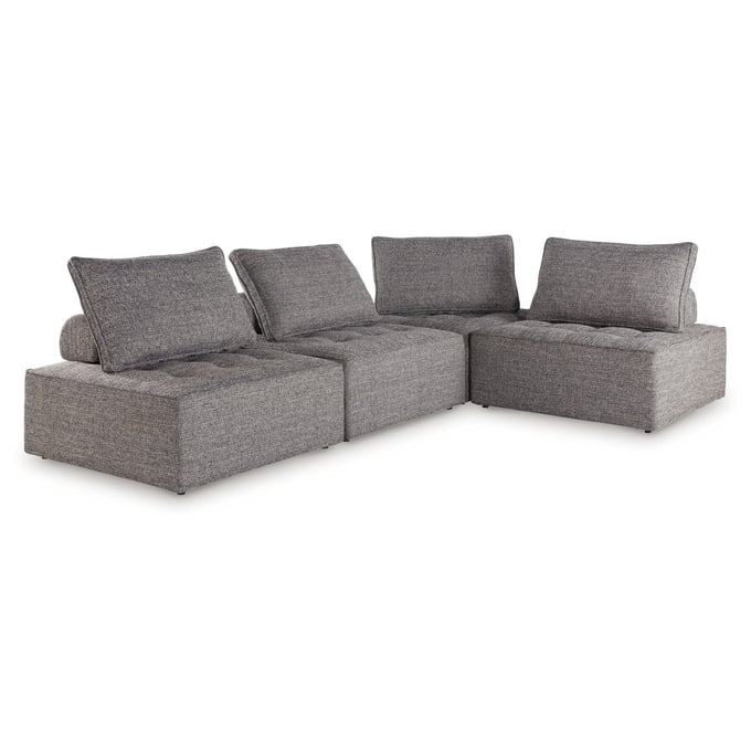 Ashley Furniture Bree Zee Brown 4pc Outdoor Sectional P160P8