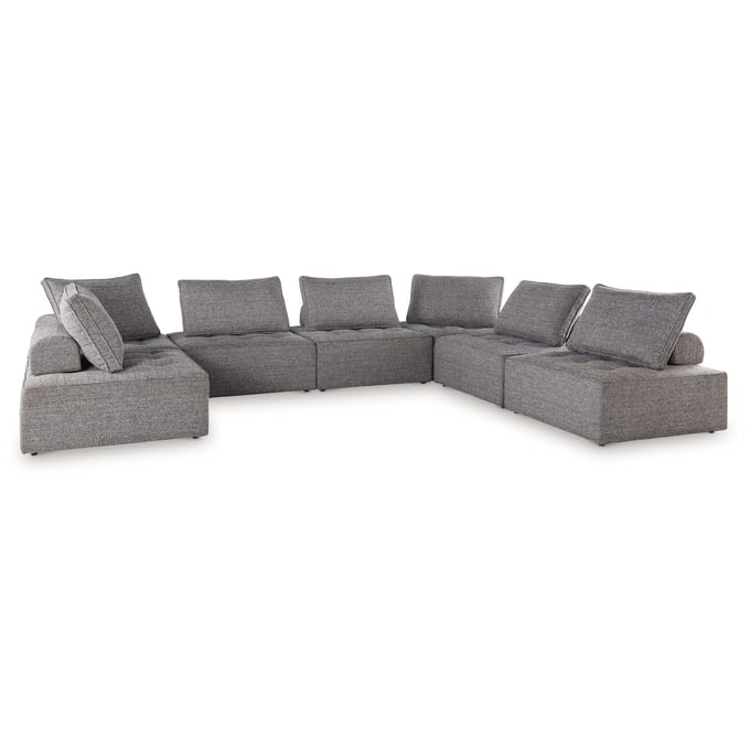 Ashley Furniture Bree Zee Brown 7pc Outdoor Sectional P160P2