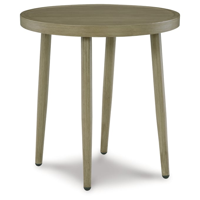 Ashley Furniture Swiss Valley Beige Round End Table P390-706