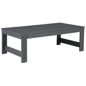 Ashley Furniture Amora Charcoal Gray Rectangular Cocktail Table