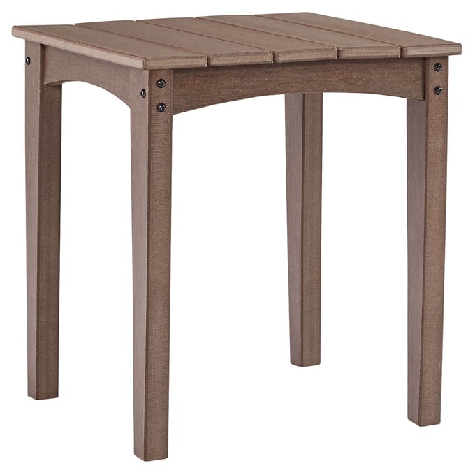 Ashley Furniture Emmeline Brown Square End Table P420-702