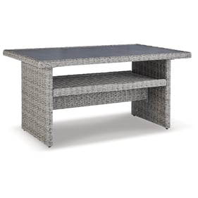 Ashley Furniture Naples Beach Light Gray Outdoor Multi Use Table