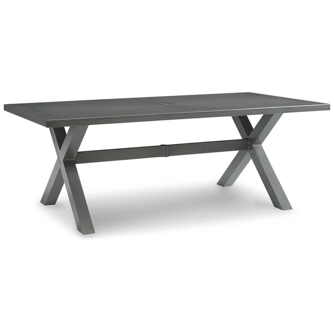 Ashley Furniture Elite Park Gray Outdoor Dining Table P518-625