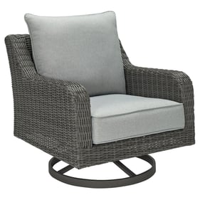 Ashley Furniture Elite Park Gray Swivel Lounge With Cushion