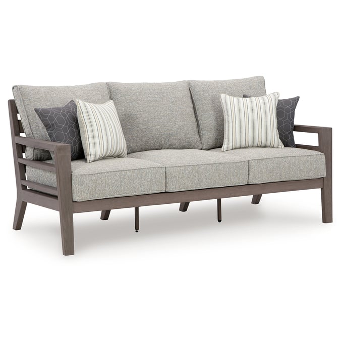 Ashley Furniture Hillside Barn Gray Brown Sofa With Cushion P564-838