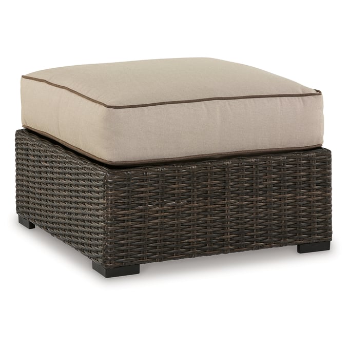 Ashley Furniture Coastline Bay Brown Ottoman P784-814