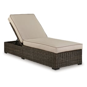 Ashley Furniture Coastline Bay Brown Chaise Lounge