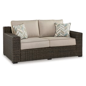 Ashley Furniture Coastline Bay Brown Loveseat