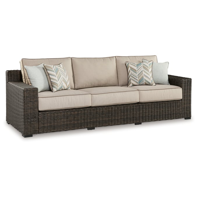 Ashley Furniture Coastline Bay Brown Sofa P784-838